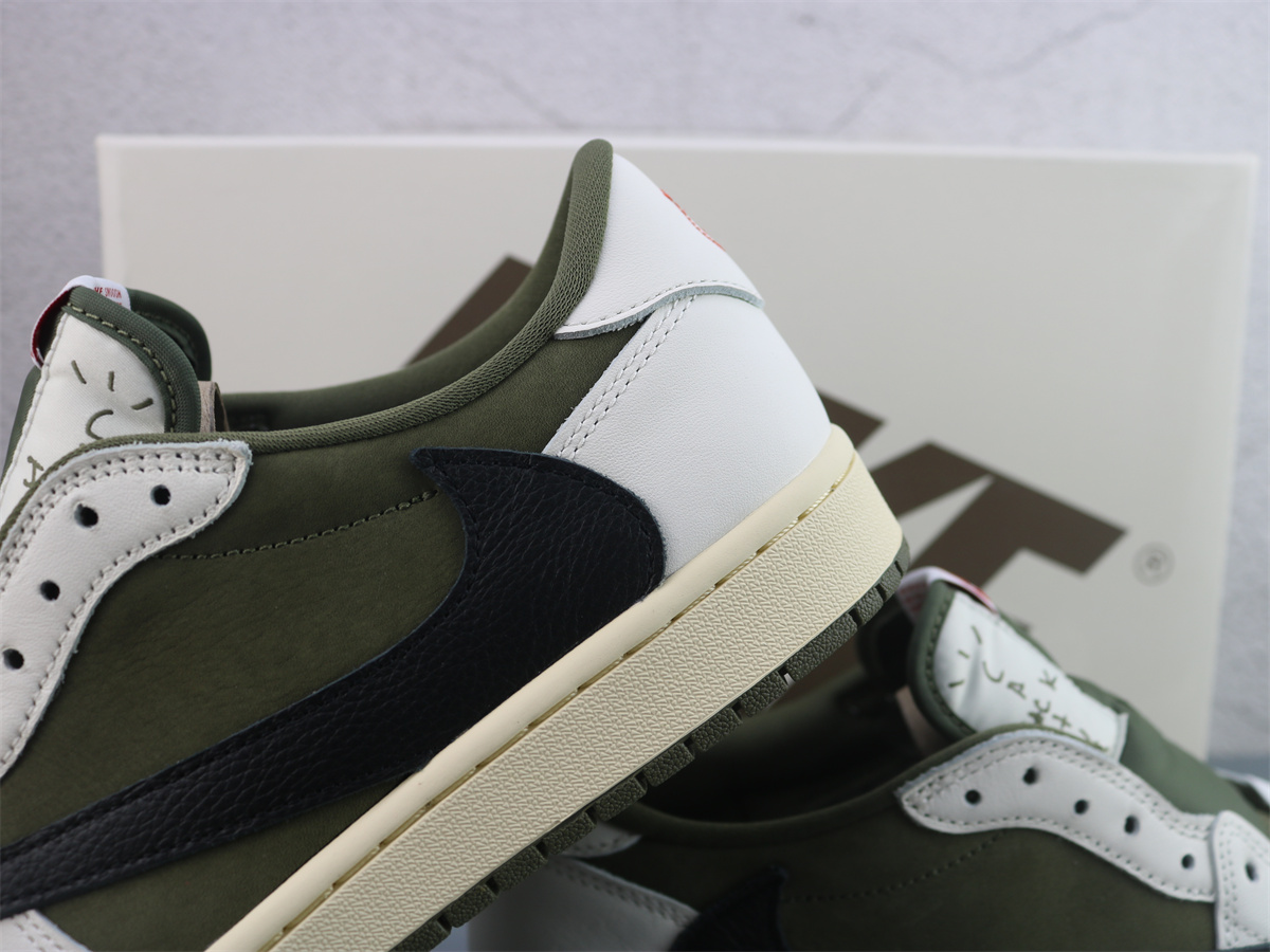 LJR Batch Travis Scott x Air Jordan 1 Low OG Medium Olive DM7866-200